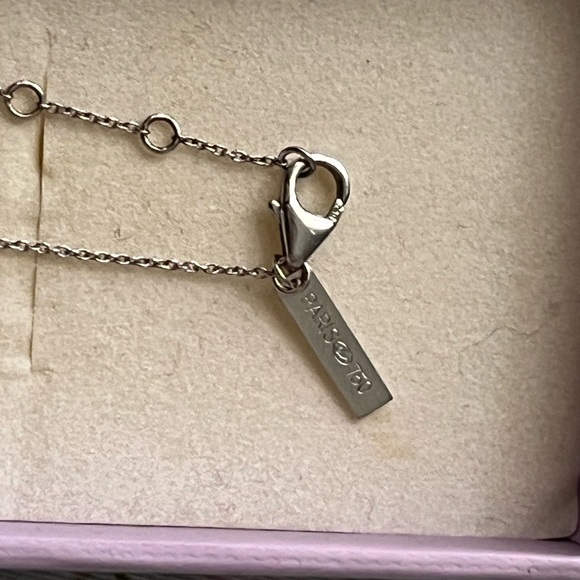 Morganne Bello 18k White Gold Mother of Pearl Necklace - Picture 6 of 6